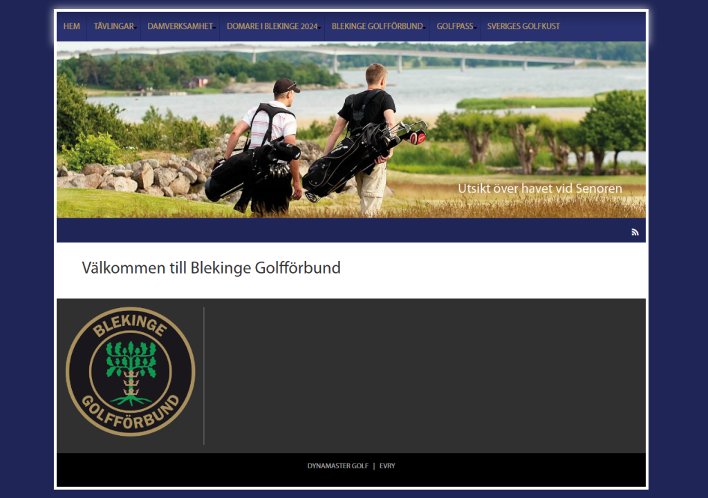 Blekinge Golfförbund_före